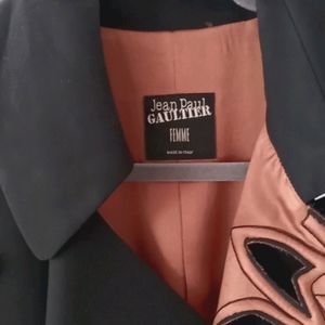 Jean Paul Gaultier waist length blazer.